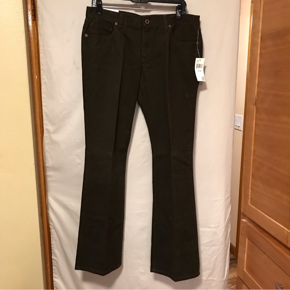 Brown Polo Jeans twill pants size 12